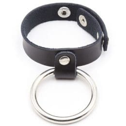 OHMAMA FETISH - PENIS RING WITH METAL RING